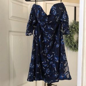 Bardot off the shoulder dress